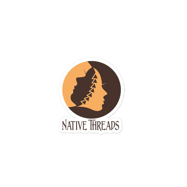 Native Threads Logo sticker