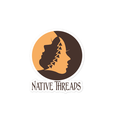 Native Threads Logo sticker