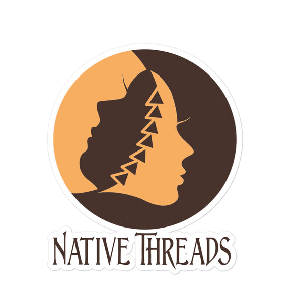 Native Threads Logo sticker