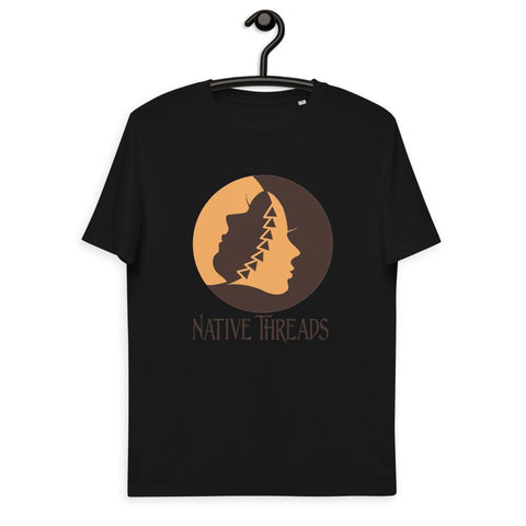 Native Threads logo extended sized unisex t-shirt